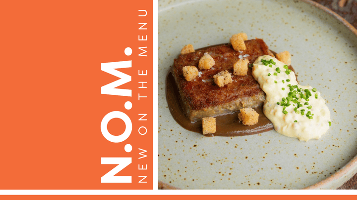 New on the Menu: Variations on a Scotch egg, pan con tomate, and scrapple