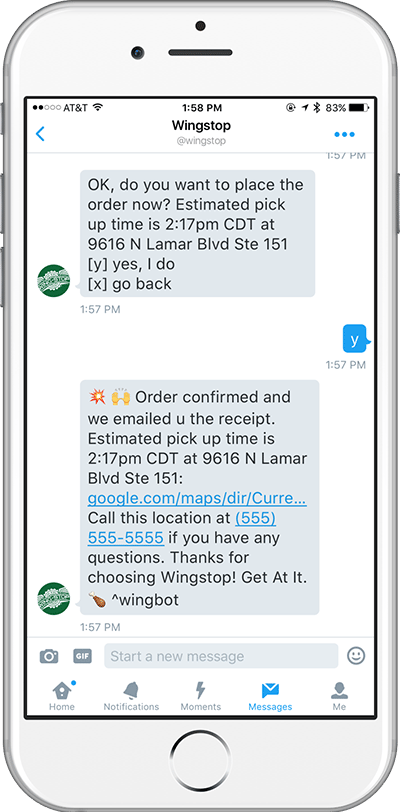Wingstop debuts social ordering platform