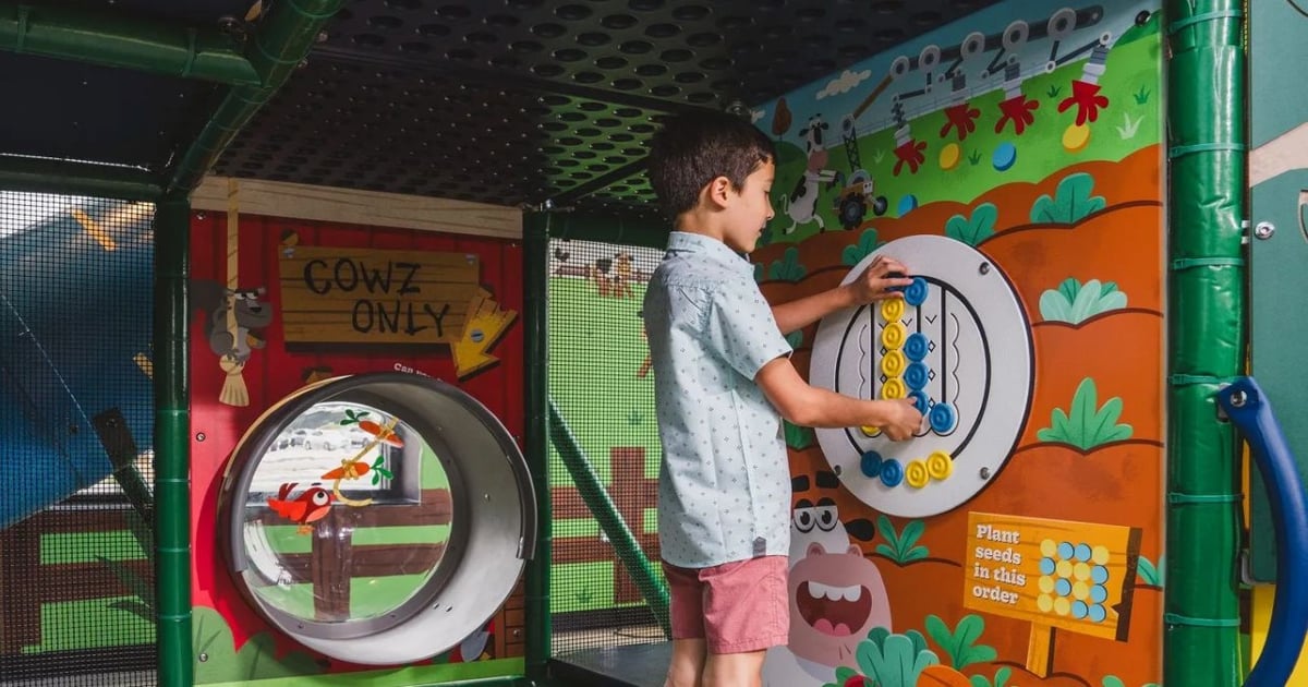 Chick-fil-A is modernizing its kids’ playgrounds