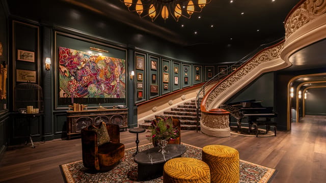 Chicago’s The Hand & The Eye features a restaurant and six bars
