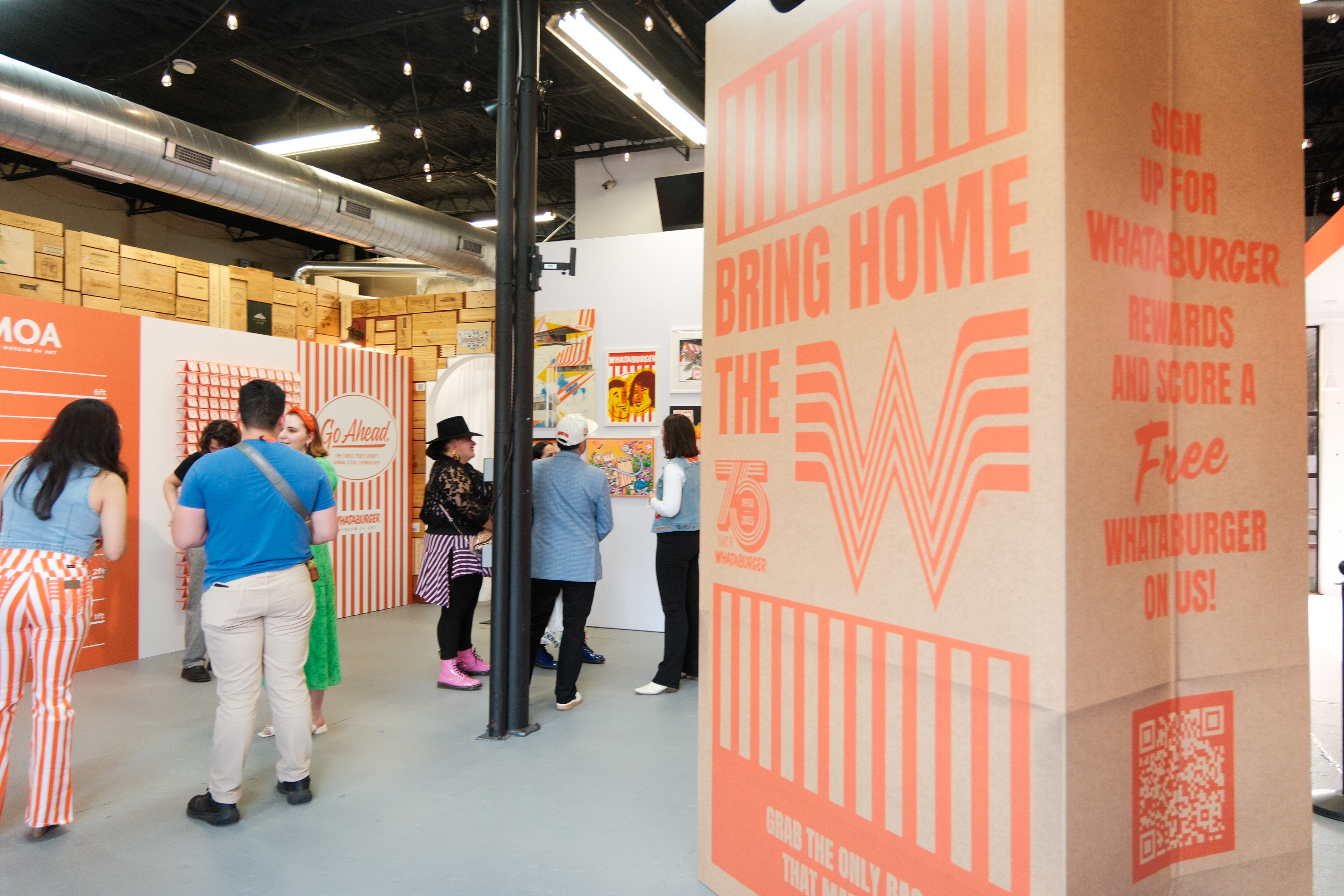 Whataburger creates museum of art with SXSW pop-up gallery