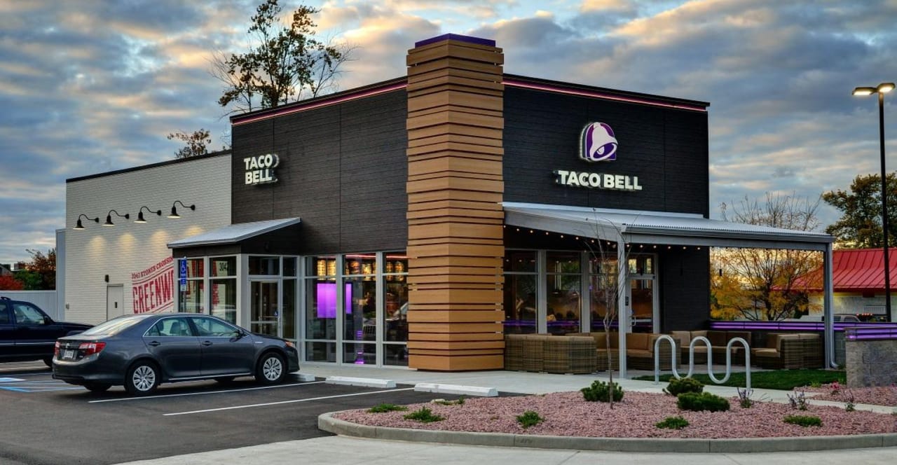 A Taco Bell restaurant A Taco Bell restaurant
