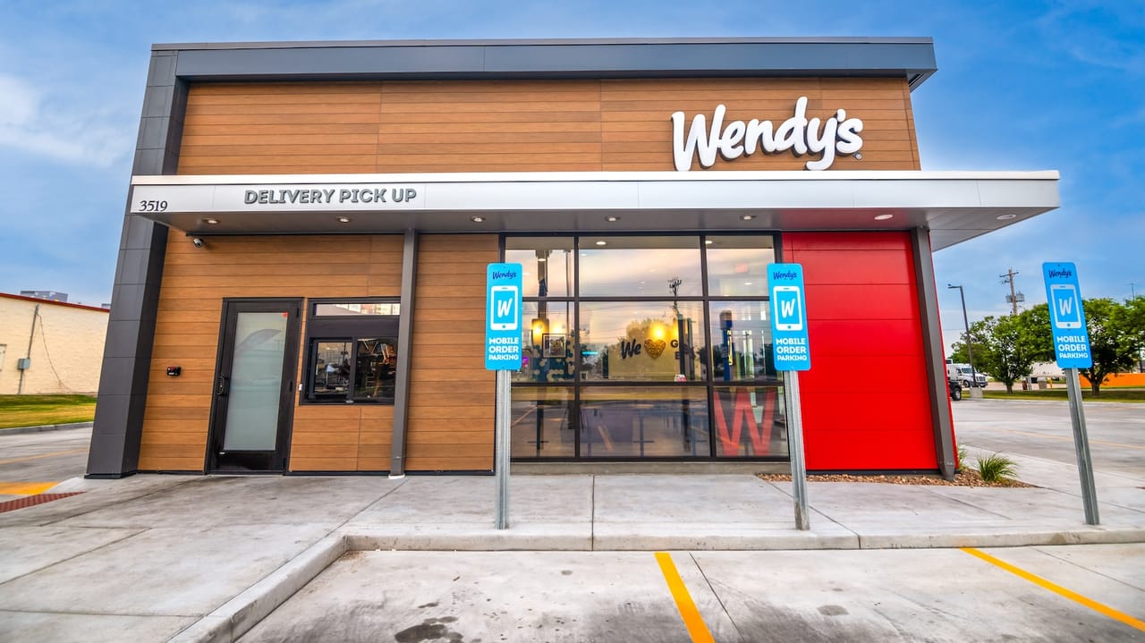A Wendy's restaurant A Wendy's restaurant