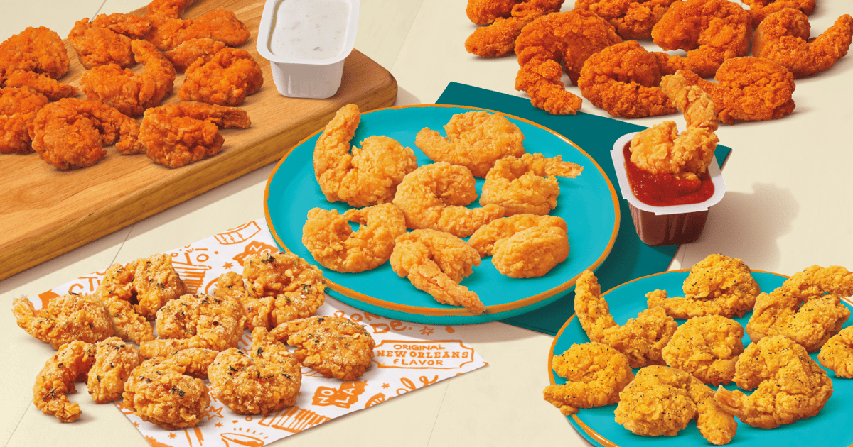 Popeyes adds butterfly shrimp to its value menu