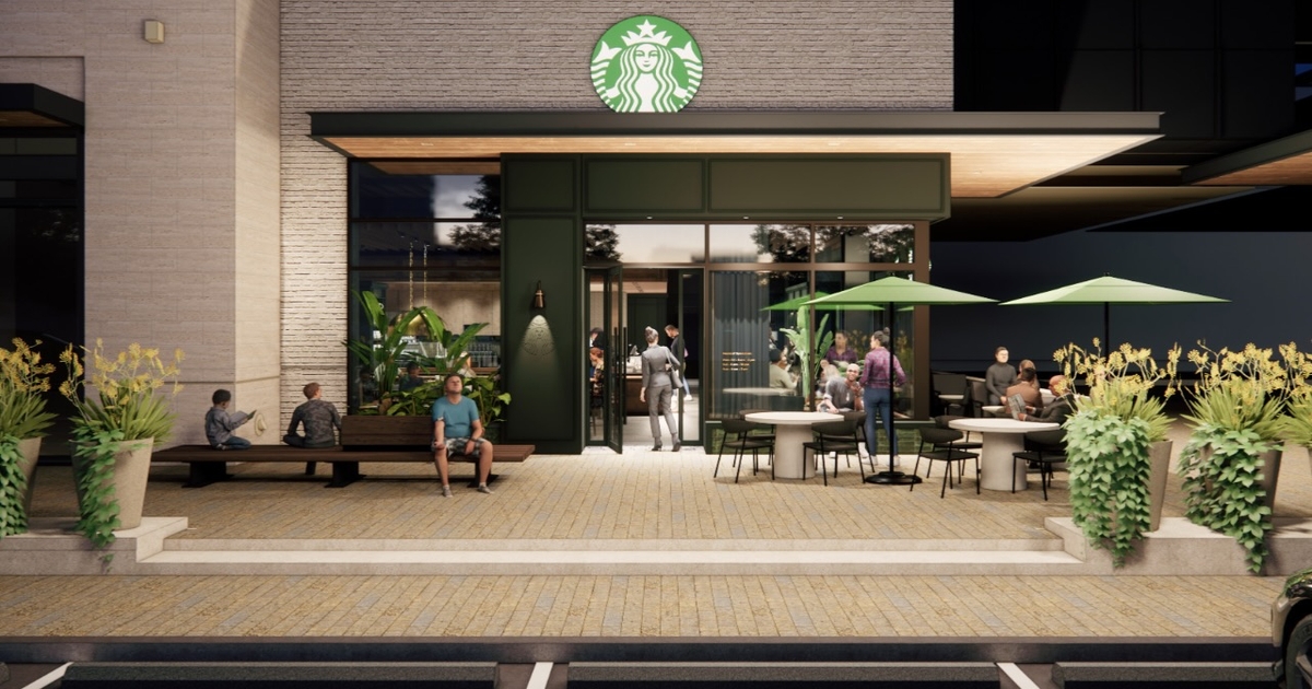 Starbucks unveils future coffeehouse designs