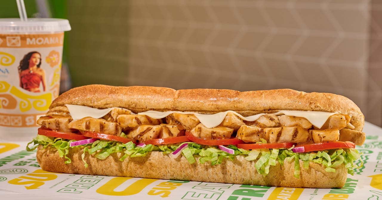 FoodWireDaily — Subway invites families to the islands with 'Moana' promotion