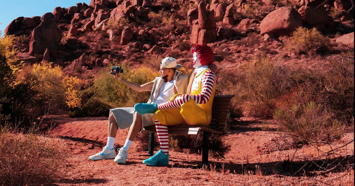 Devin Stack McDonald’s and Nike collaborate on a Devin Booker shoe