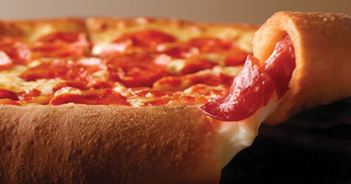 Papa Johns brings back its Epic Pepperoni-Stuffed Crust Pizza