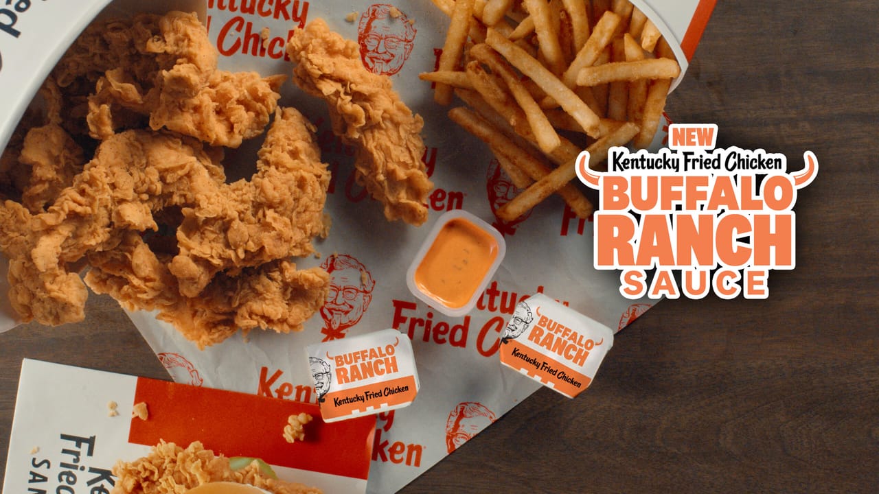 Combo Buffalo Ranch KFC matches up with Tinder to promote its new Buffalo Ranch Sauce