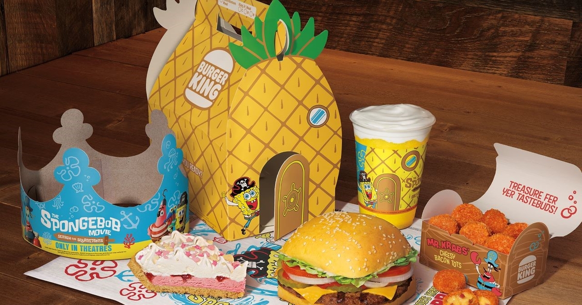 SpongeBob part of Burger King’s new marketing strategy