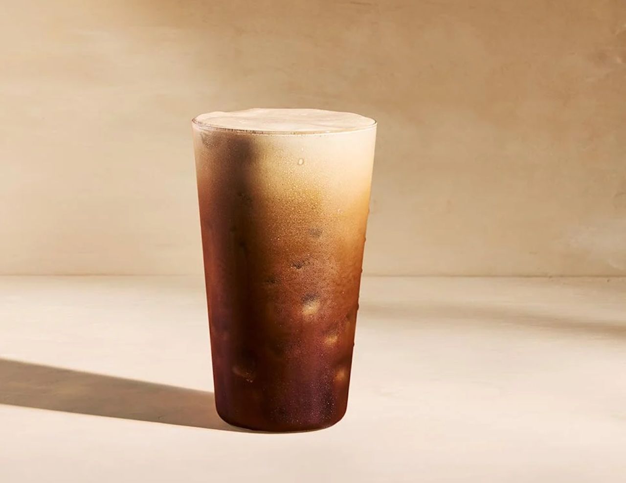 The Aerocano arrives at Starbucks, an iced espresso crafted with a cascading effect