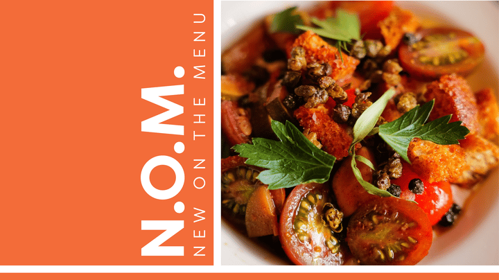 FoodWireDaily — New on the Menu: Four tomatoes and a tostada