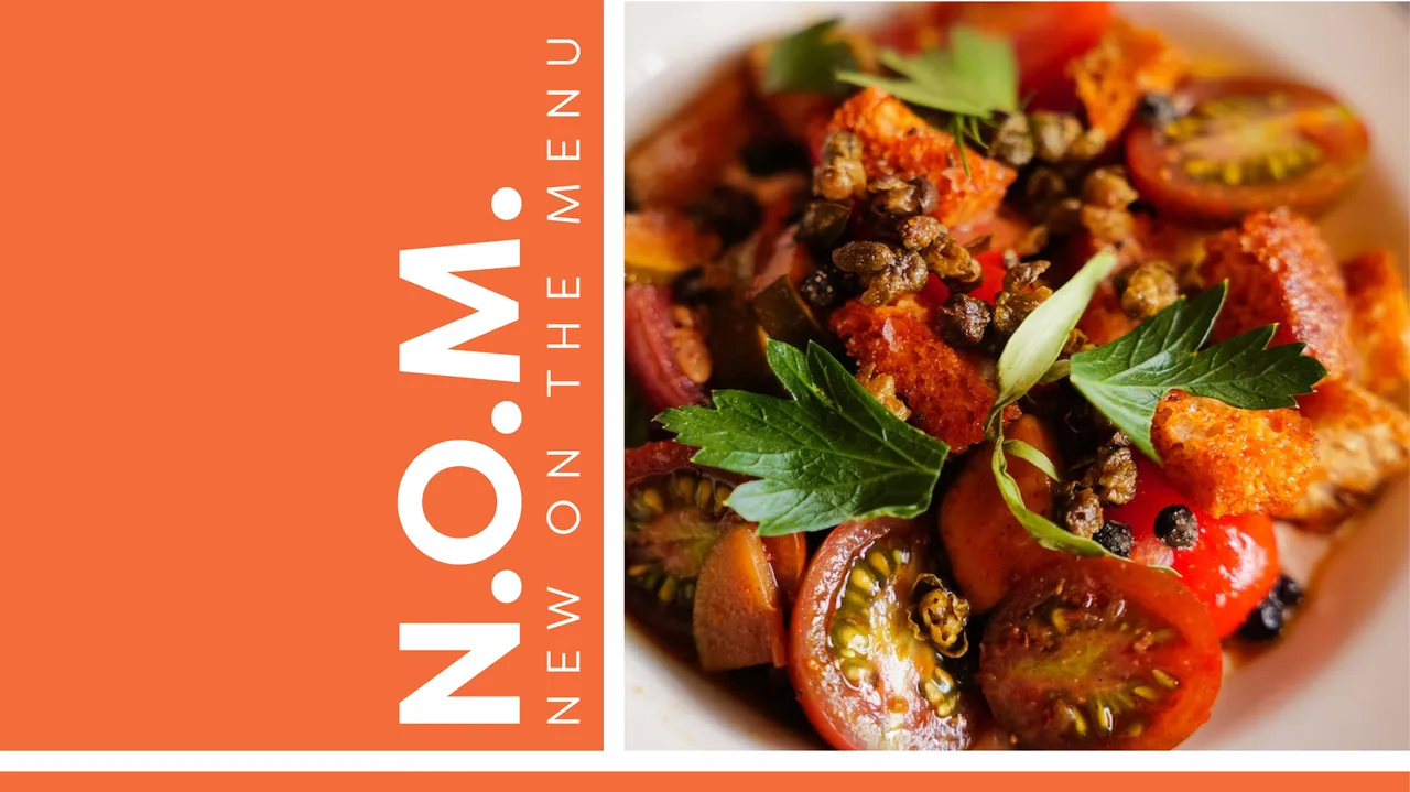 New on the Menu: Four tomatoes and a tostada