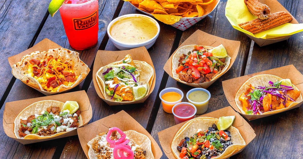 Taco Rasict Rusty Taco is the community taco stand that wants to be everywhere