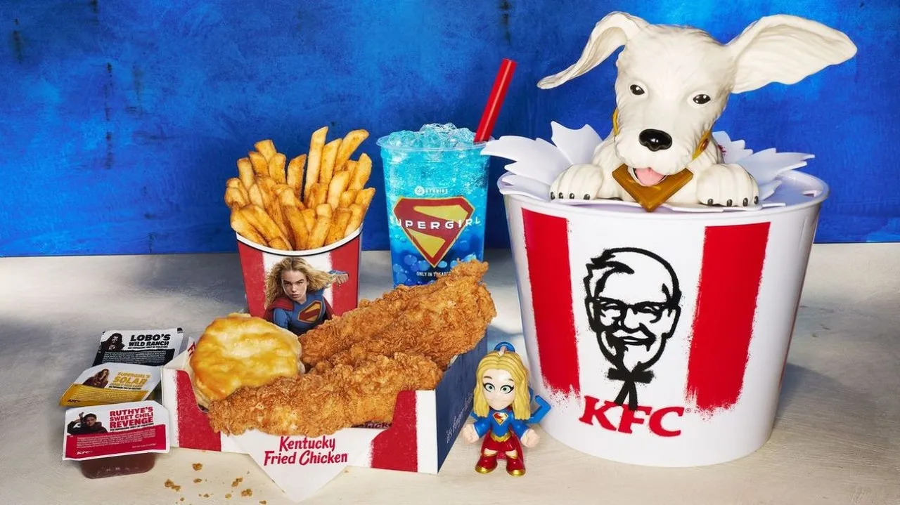 FoodWireDaily — KFC launches Supergirl-themed meals ahead of movie launch