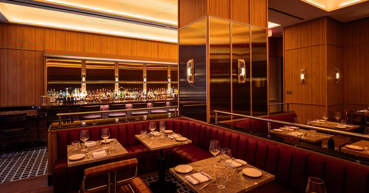Rocco DiSpirito’s Italian-American brasserie, Bar Rocco, is now open in New York City