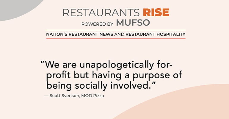 MOD Pizza CEO Scott Svenson on why prioritizing company culture is a ...