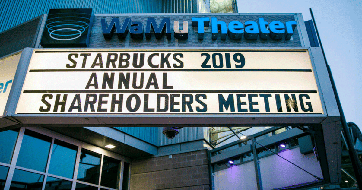 5 big takeaways from Starbucks’ annual shareholder meeting