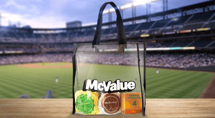 FoodWireDaily — McDonald’s wants to help you bring its food into baseball parks
