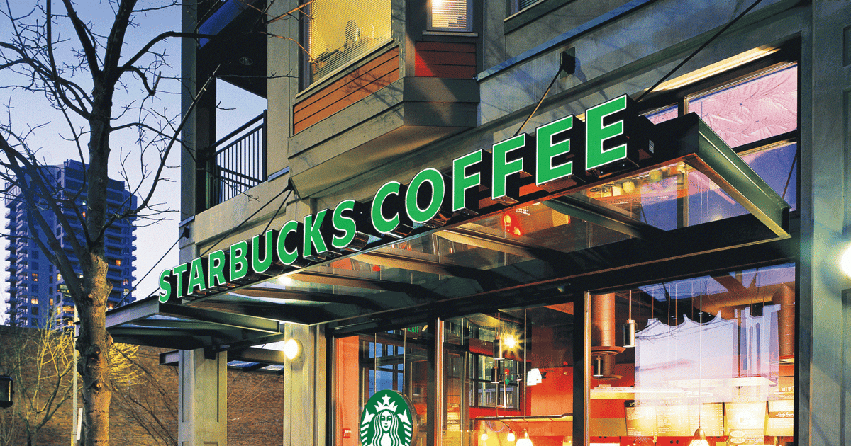 Starbucks, Papa Johns, Pollo Tropical