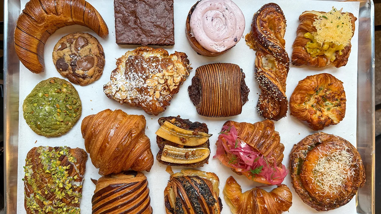 Pastries at Somedays Bakery Pastries at Somedays Bakery