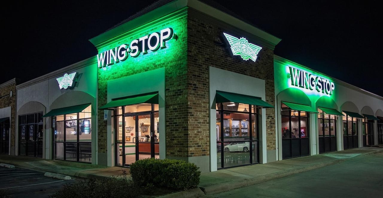Wingstop storefront Wingstop storefront