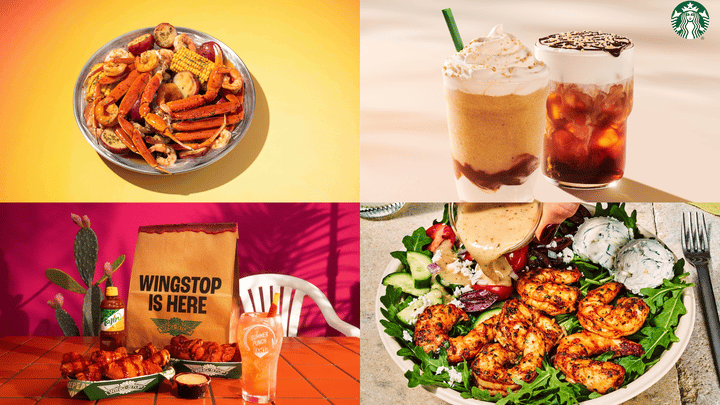 Menu Tracker: New items from Red Lobster, Starbucks, and Wingstop