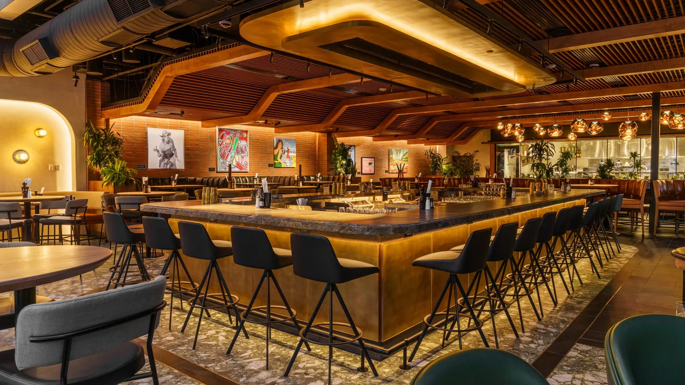 Joey Maple bar area