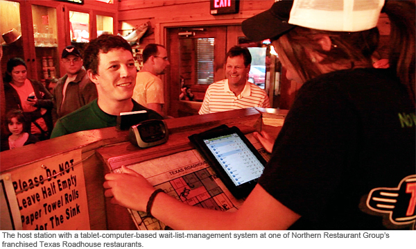 Wait-list management software improves restaurant operations