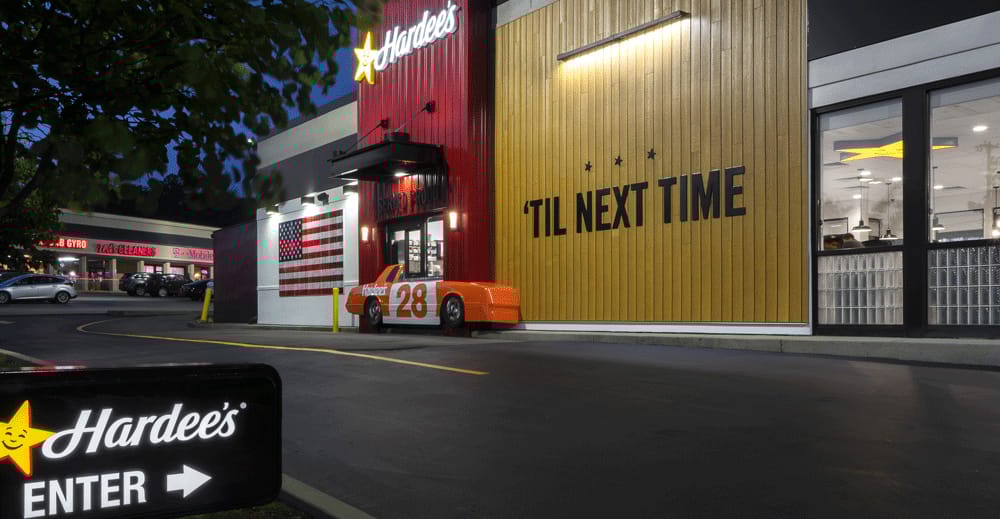 Hardee’s unveils new restaurant design