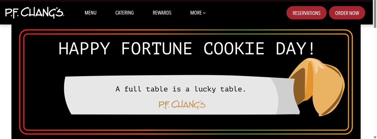 P.F. Chang's dangles digital fortunes for loyalty signups