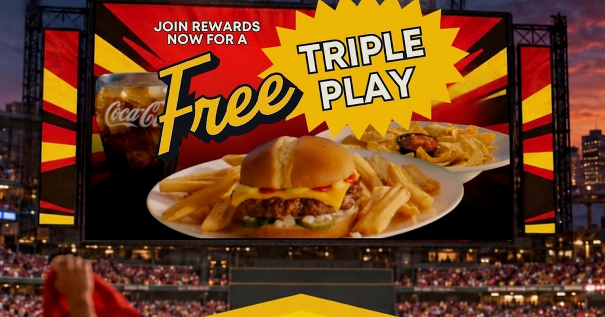 Denny's All-American Slamwich