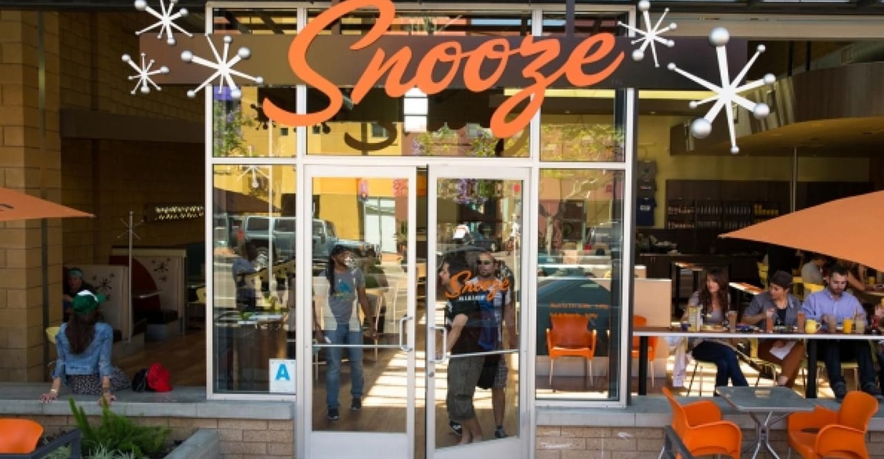 Snooze storefront