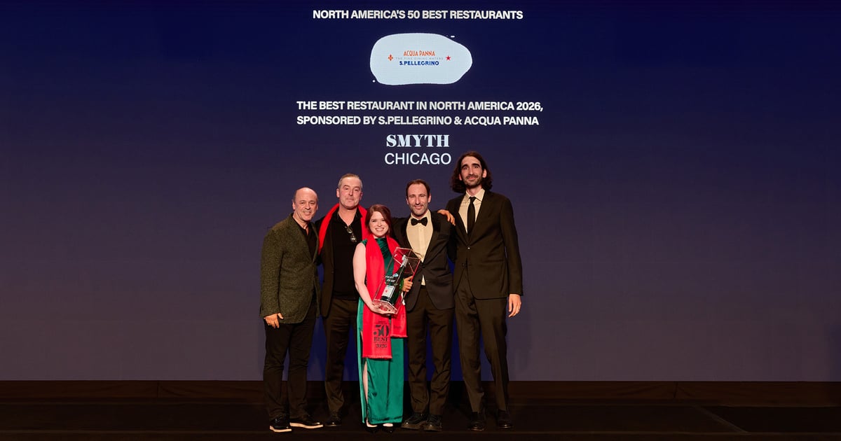 50 Best taps Smyth the best restaurant in North America