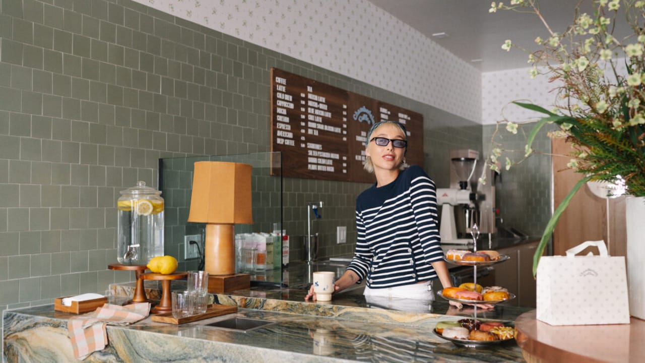 FoodWireDaily — Emma Chamberlain opens her first standalone café in Los Angeles
