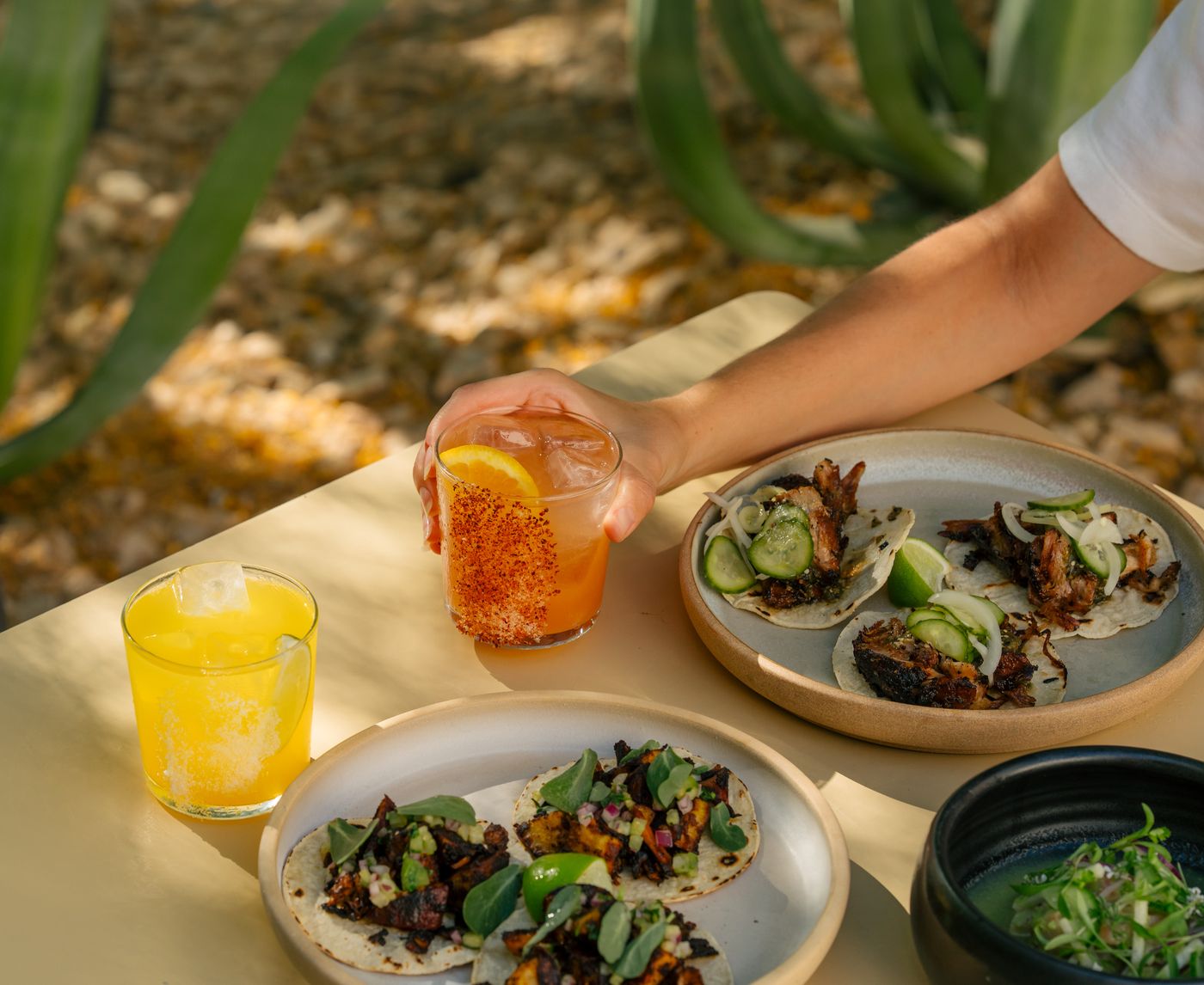 Maleza, the modern Mexican restaurant at Drift Palm Springs hotel, is opening in Costa Mesa, California