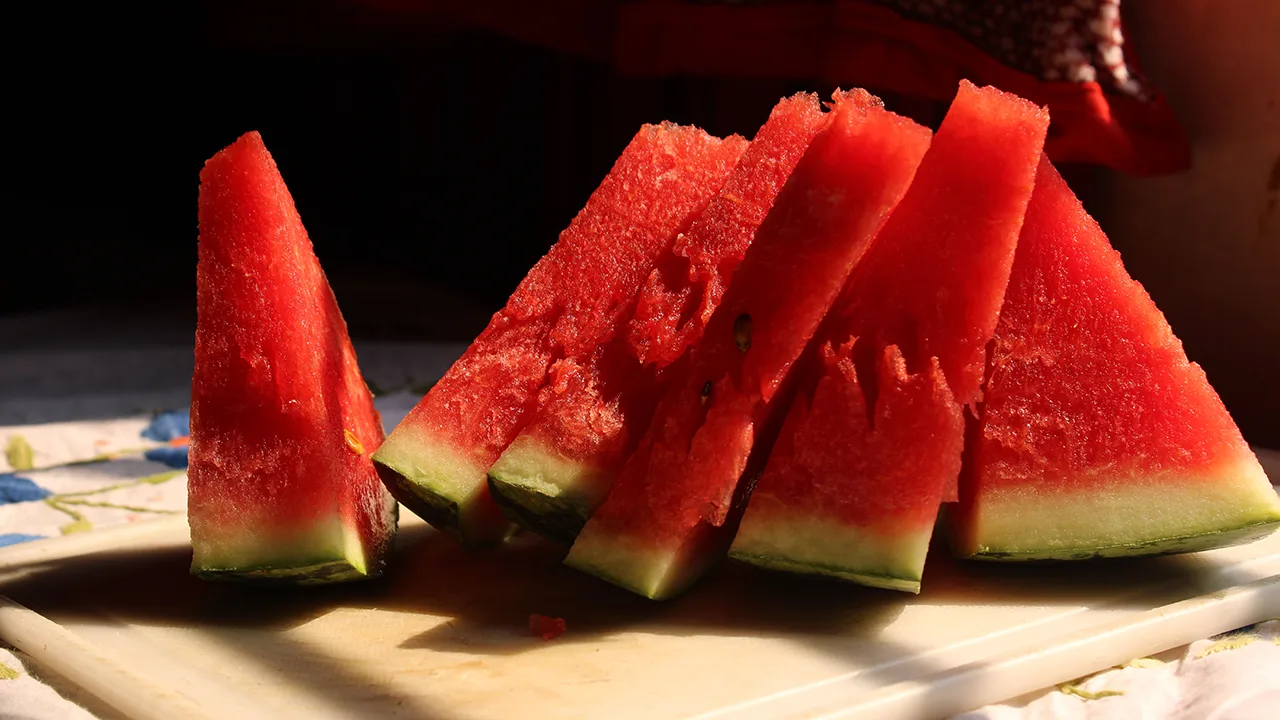 Watermelon slices Watermelon slices