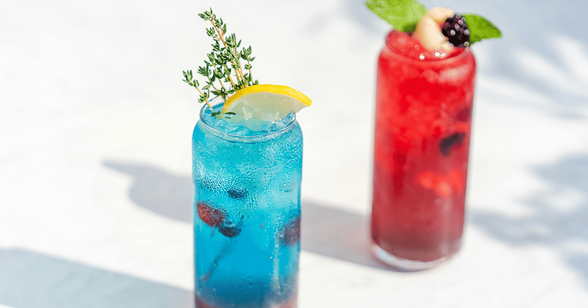 Blue raspberry, a staple for candies, beverages, and desserts