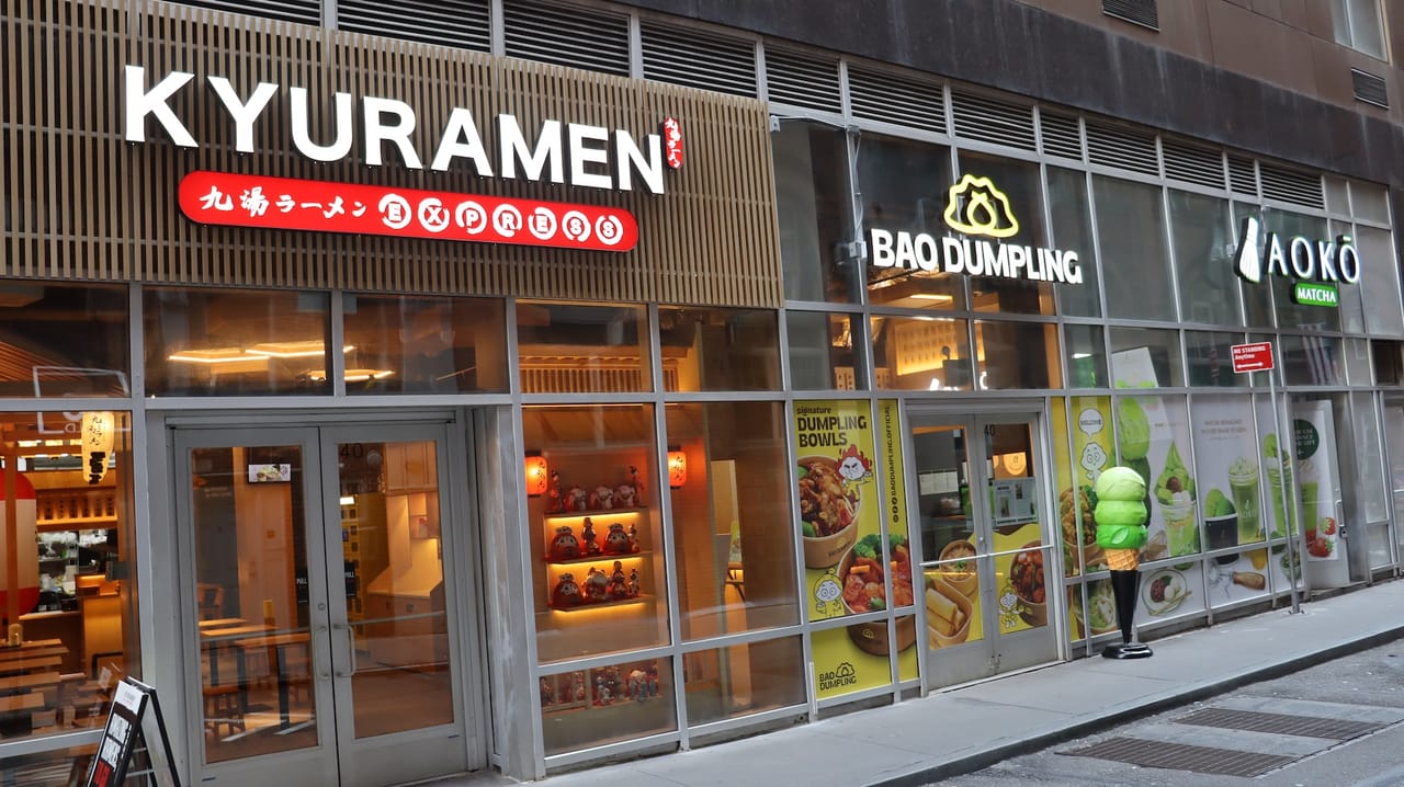 Kyuramen moves into co-branding with three concepts under one roof