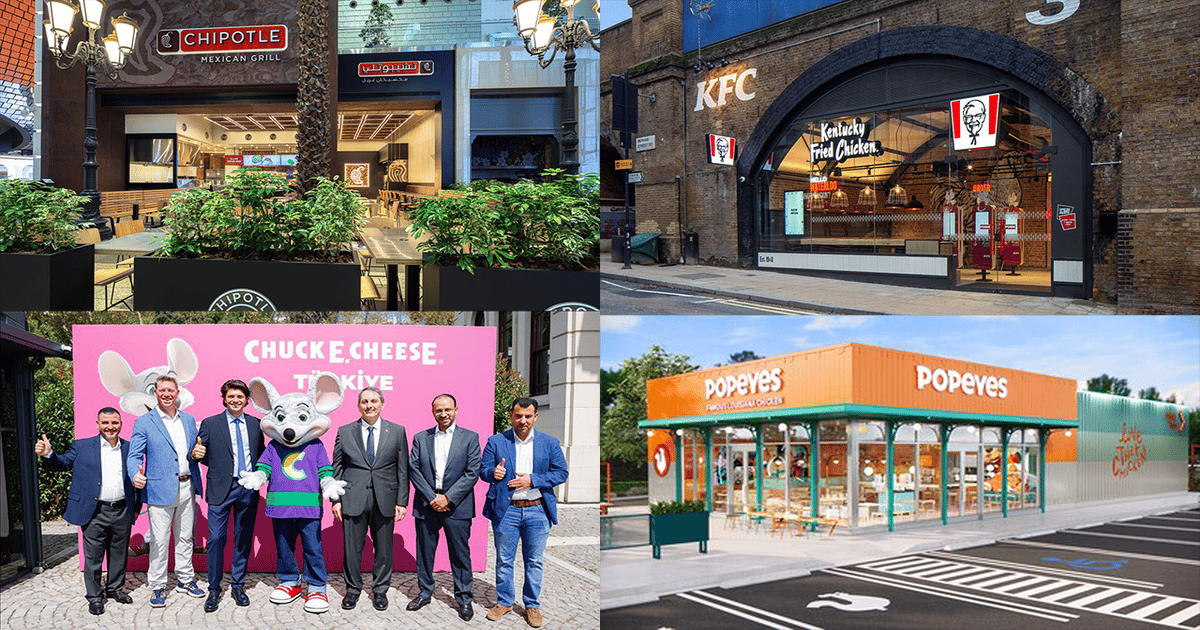 4 amerikanische Restaurantketten treiben ihre internationale Expansion ...