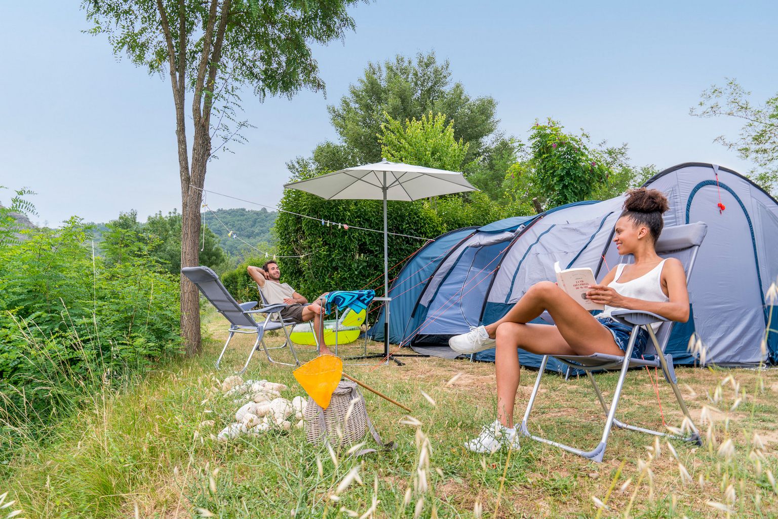 ekspedition Underskrift film Standplads til jeres eget telt eller campingvogn - Vacansoleil