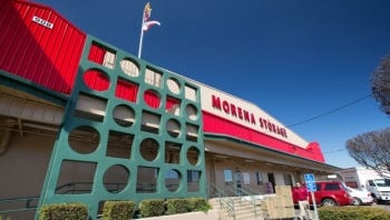 Morena Storage in San Diego, which was converted from former department store built in 1957