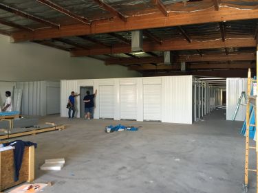 Day five of the buildout