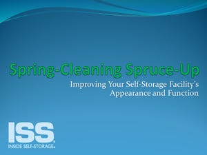Spring-Cleaning Spruce-Up: Improving Your Self-Storage Facility's Appearance and Function