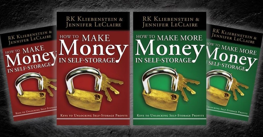 Kliebenstein/LeClaire Books on How to Make Money in Self-Storage