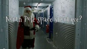 Santa Claus Stashes His Gifts at U.K.s Access Self Storage