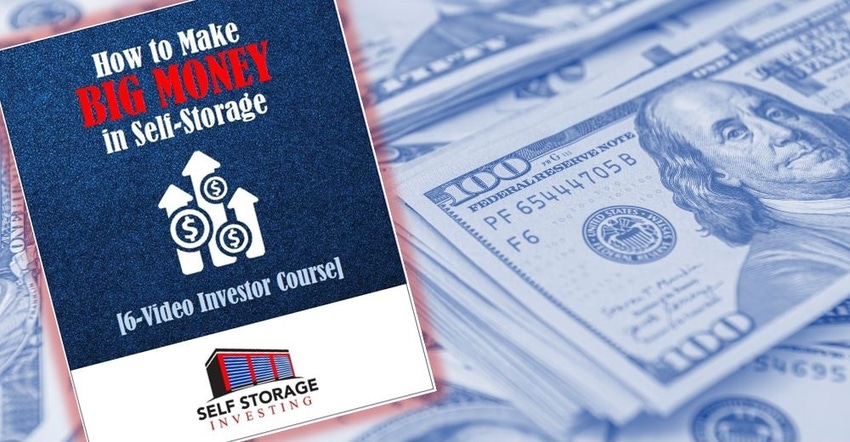 Learn to Make ‘Big’ Money in Self-Storage