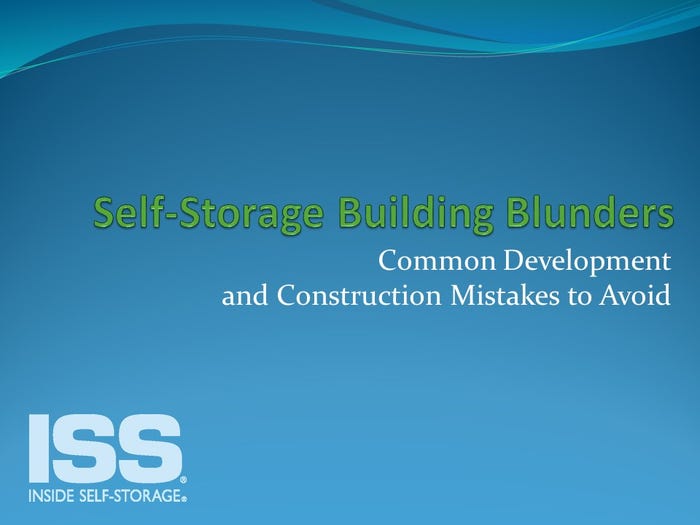 Self-Storage Building Blunders: Common Development and Construction Mistakes to Avoid