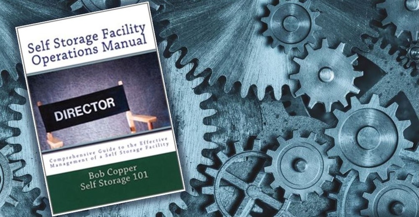 Self-Storage Operations Manual by Bob Copper