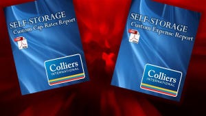 ISS Store Offers Colliers International Reports on Self-Storage Cap Rates, Expenses
